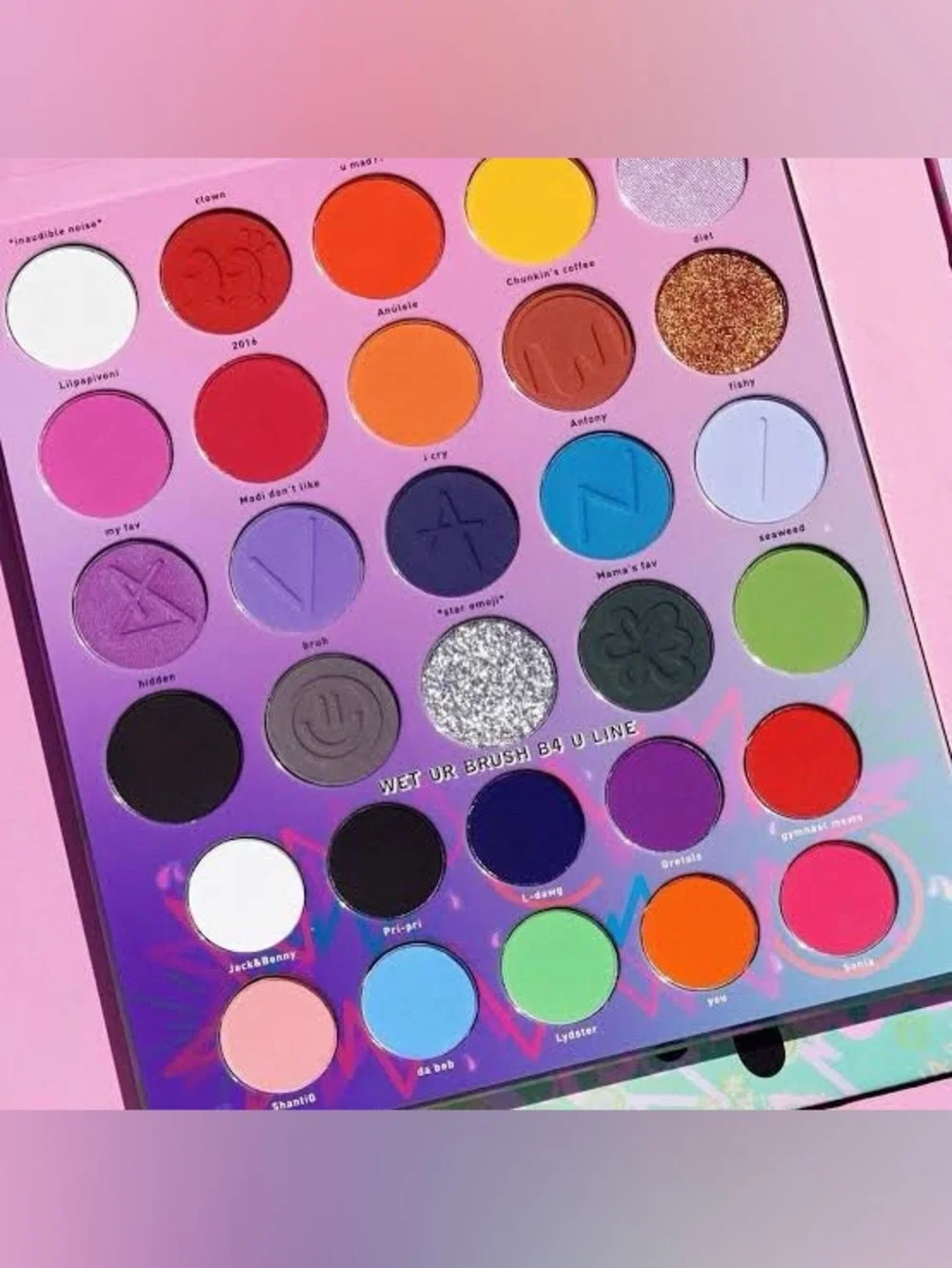 Morphe X Avani Gregg For The Bebs Artistry Eyeshadow Palette Like New
